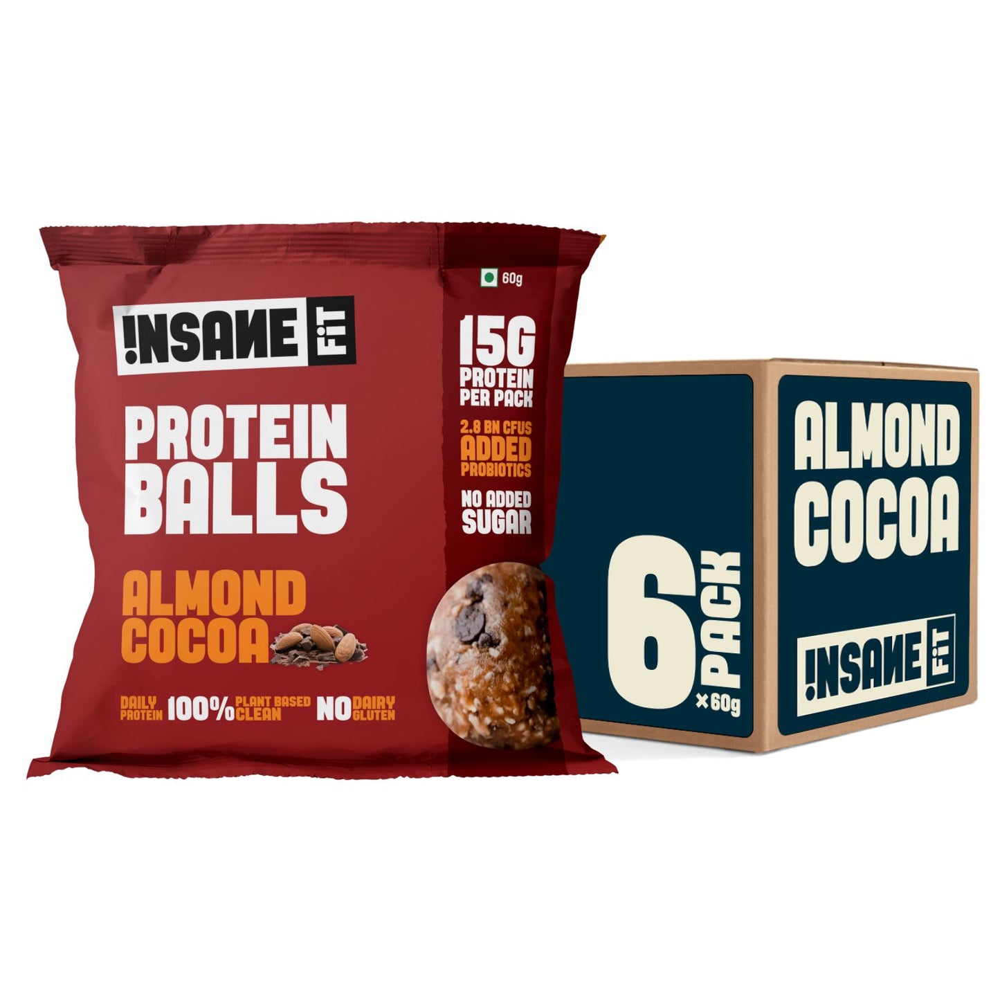 PROTEIN BALLS Almond Cocoa