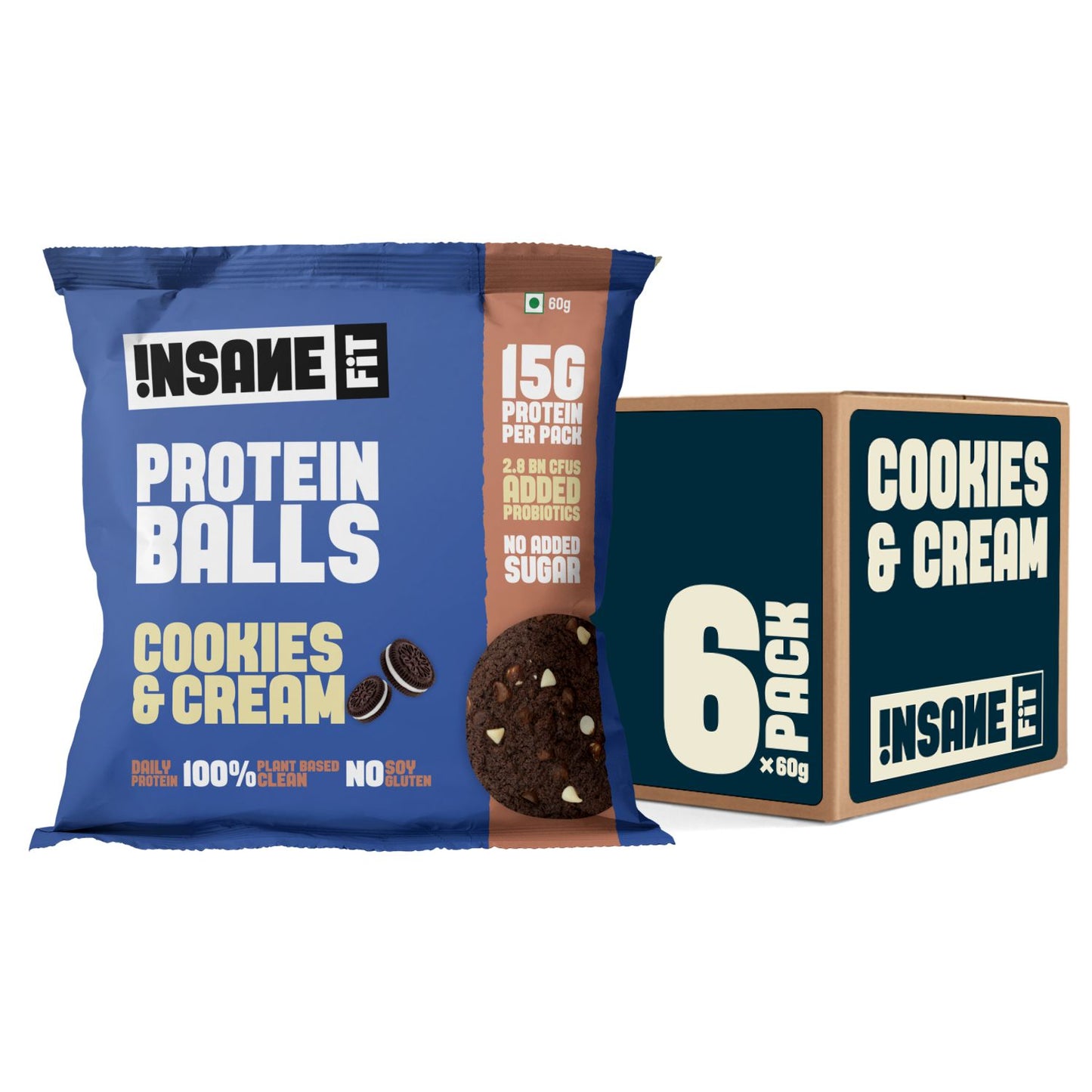 PROTEIN BALLS Cookies & Cream