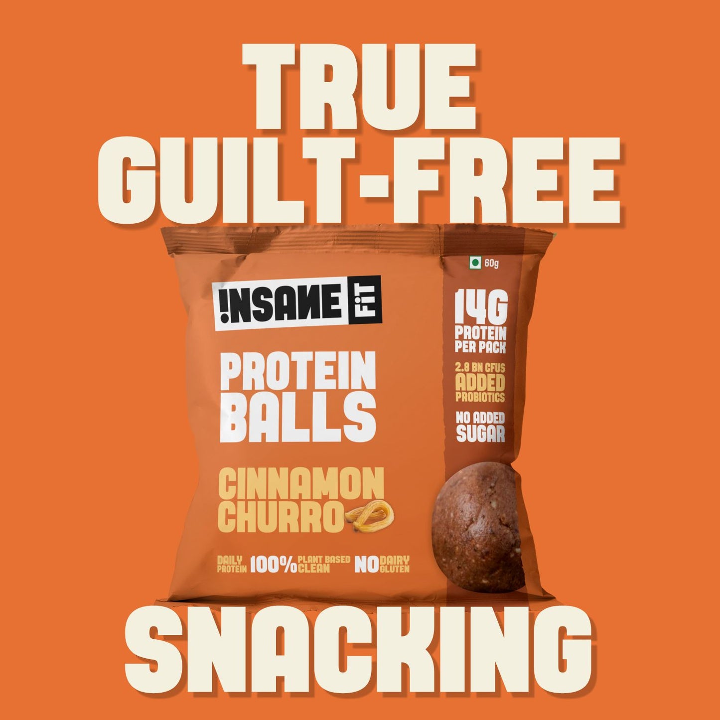 PROTEIN BALLS Cinnamon Churro