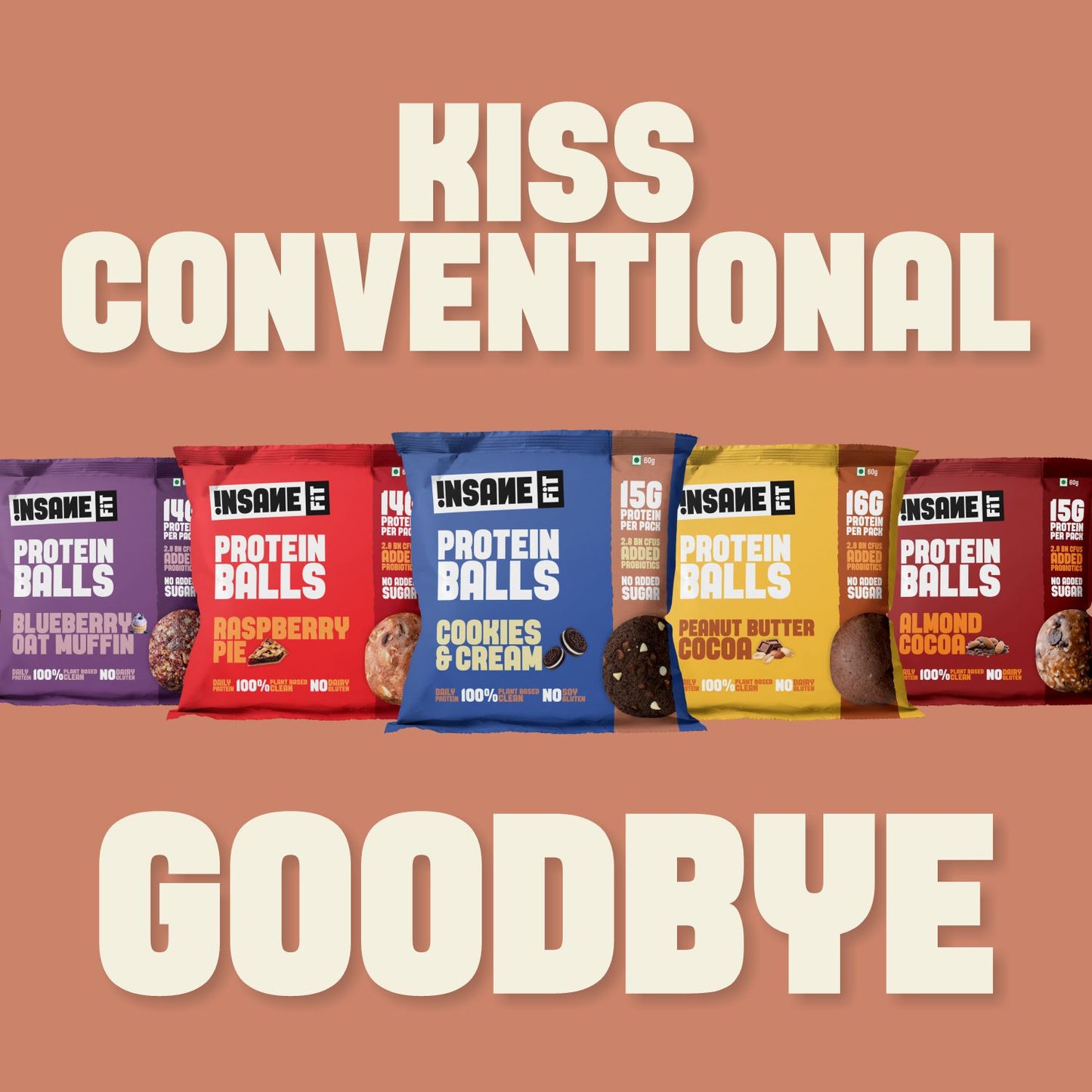 PROTEIN BALLS Cookies & Cream