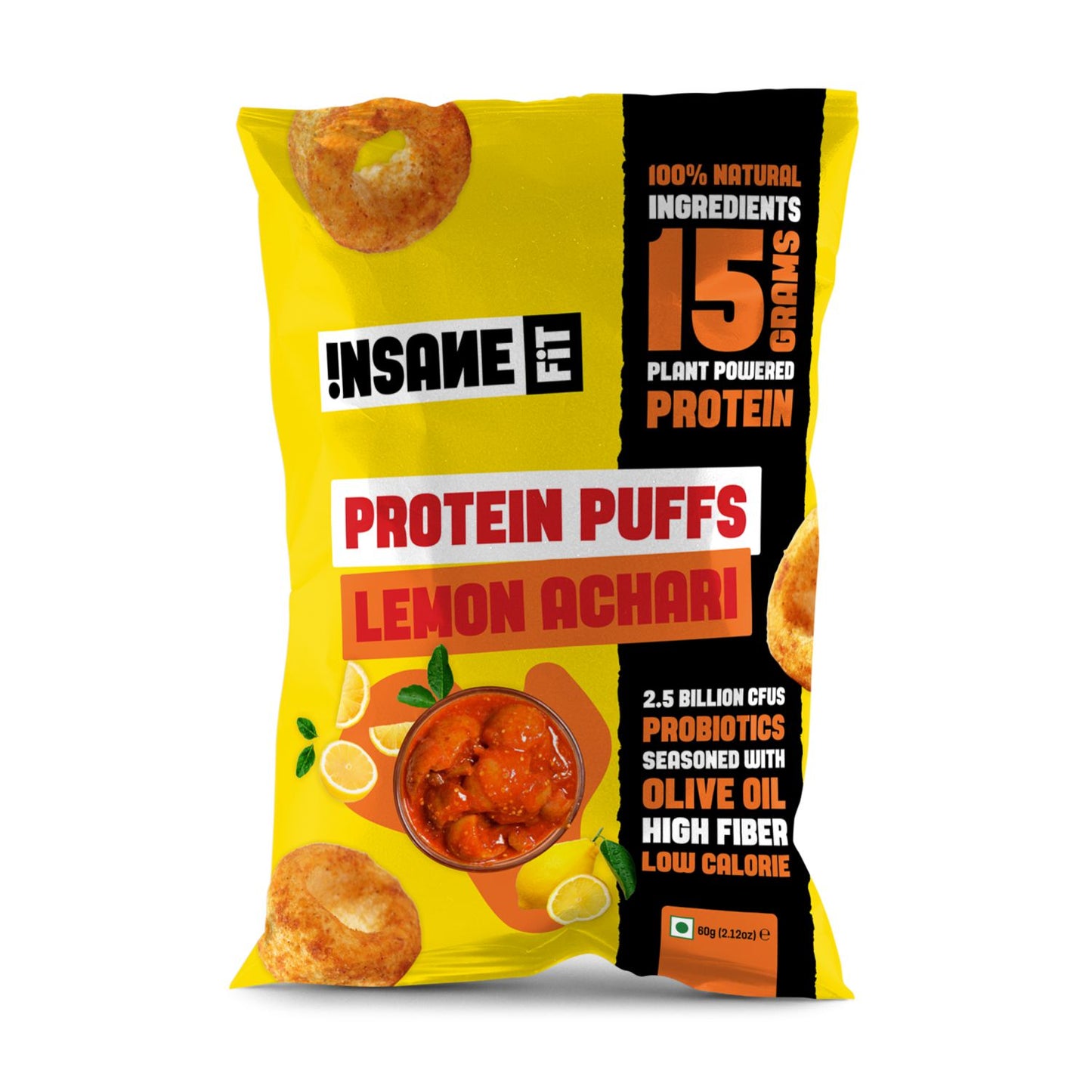 PROTEIN PUFFS Lemon Achari
