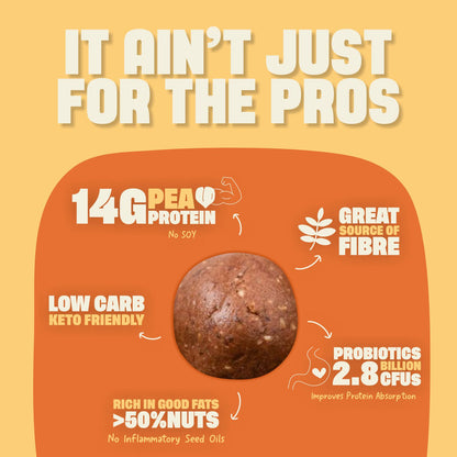 PROTEIN BALLS - Cookie Dough + Almond Cocoa + PB Cocoa
