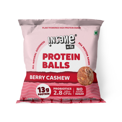 PROTEIN BALLS Berry Cashew