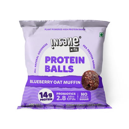 PROTEIN BALLS Blueberry Oat Muffin