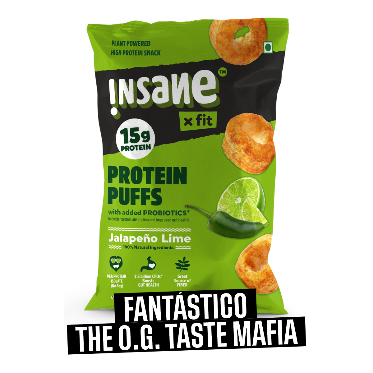 PROTEIN PUFFS Jalapeno Lime