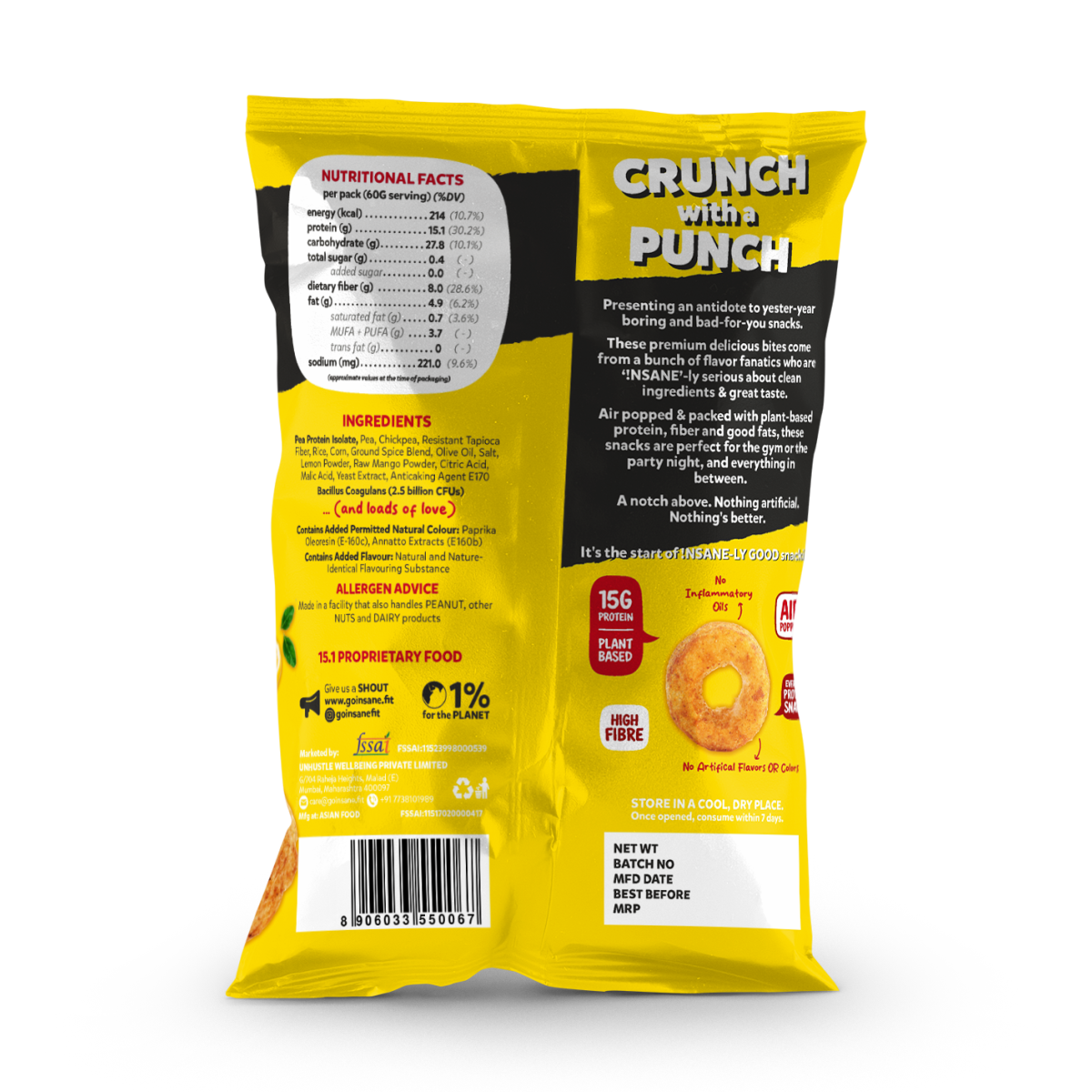 PROTEIN PUFFS Lemon Achari